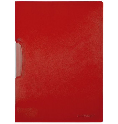 Klemmhefter Connect Swivelclip KF02135, A4 rot, f&uuml;r ca. 25 Blatt, Polypropylen (PP) 80g