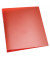 Ringbuch KF02482, A4 2 Ringe 25mm Ring-Ø Polypropylen rot-transparent