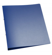 Ringbuch KF02483 A4 blau-transparent 2-Ring Ø 25mm Kunststoff