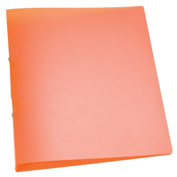5705831024854 - Ringbuch ohne KF02485 A4 2 Ringe 25mm Ring-Ø Polypropylen orange-transparent 5705831024854 Q-connect