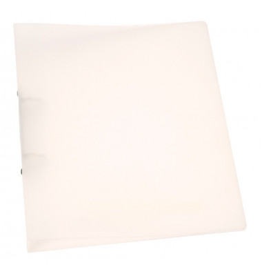 Ringbuch ohne KF02487, A4 2 Ringe 25mm Ring-Ø Polypropylen transparent