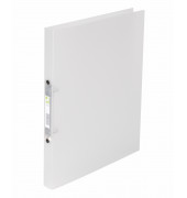 Ringbuch KF02914 A4 milchig-transparent 2-Ring Ø 16mm Kunststoff