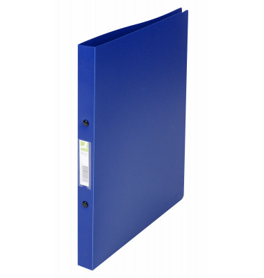Ringbuch ohne KF02917, A4 2 Ringe 16mm Ring-Ø Polypropylen blau