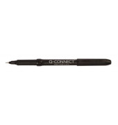 Fineliner, KF25007, schwarz (Schreibfarbe: schwarz), 0,4mm