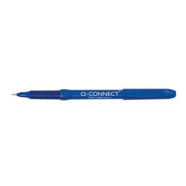 5706002019952 - Fineliner  04mm blau 5706002019952 Q-connect