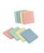 Haftnotizen KF10509, XL-Notes, 76x76mm, 4-farbig sortiert (pastellflieder/pastellblau/pastellgr&uuml;n/pastellpink), quadratisch