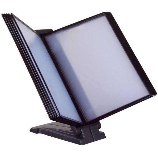 5705831060081 - Q-CONNECT Wand-Sichttafelsystem KF06008 DIN A4 farbsortiert mit 10 St Sichttafeln