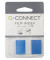 Haftmarker KF03632, 25x43mm, blau, ohne, rechteckig