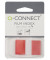 Haftmarker KF03633, 25x43mm, rot, ohne, rechteckig