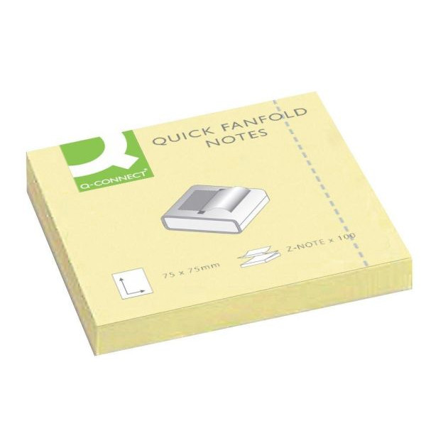 5706002021610 - Haftnotizen KF02161 Z-Quick Notes 76x76mm gelb Z-Notes quadratisch 5706002021610 1200 Blatt
