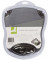 Mousepad KF20084 grau-transparent 20x26cm