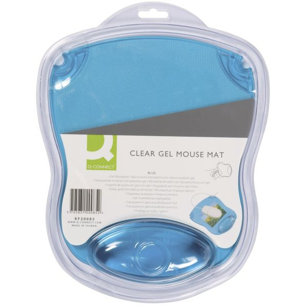 5705831200852 - Mousepad KF20085 KF20085 blau-transparent 20x26cm 5705831200852 Q-connect