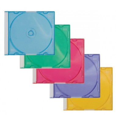 CD Jewel Cases rainbow