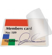 Kaltlaminierfolien KF27056, 54x86mm, 86x54mm, 100mic, gl&auml;nzend, selbstklebend