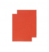Umschlagkarton KF00499 A4 Karton 250 g/m² rot Lederstruktur