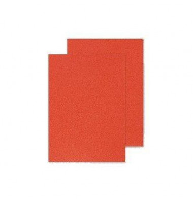 Umschlagkarton KF00499 A4 Karton 250 g/m² rot Lederstruktur