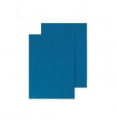 Umschlagkarton KF00500 A4 Karton 250 g/m² blau Lederstruktur