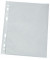 Prospekthüllen KF01630 A4, transparent genarbt, oben offen, 0,05mm