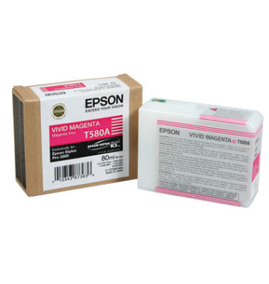 Druckerpatrone T580A C13T580A00 (T580A), magenta vivid