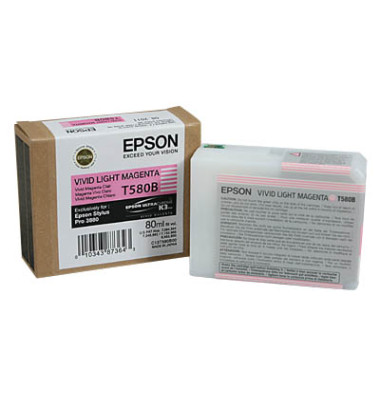 Druckerpatrone T580B vivid light magenta 80,0ml