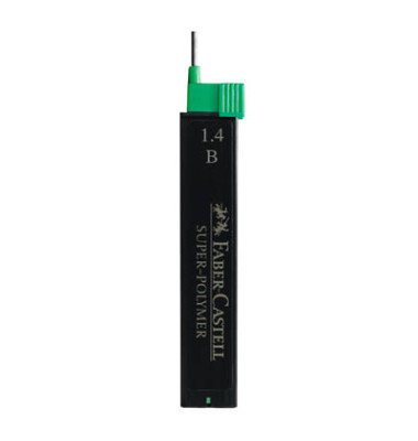 Druckbleistiftminen SUPER-POLYMER, 121411, Ø 1,4mm, B