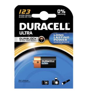 Batterie Lithium, CR123A / Fotobatterie / CR123, 3 Volt