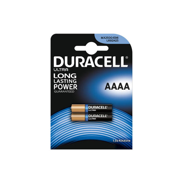5000394041660 - MN2500 Ultra Mini (AAAA)-Batterie Mini (aaaa) Alkali-Mangan 15 v 600 mAh 2 St - Duracell