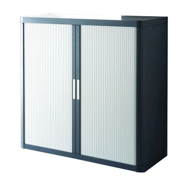 3660141926965 - Aktenschrank easy Office E1CT0000300044 Kunststoff Stahl abschließbar 2 OH 110 x 104 x 415 cm anthrazit grau 3660141926965 