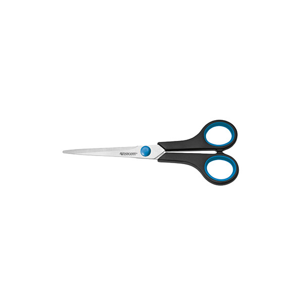 4027521302716 - Büroschere Easy Grip Edelstahl rostfrei 18cm blau 4027521302716 Westcott