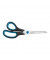 Universalschere Easy Grip, Edelstahl, rostfrei, 21cm, Linkshänder, schwarz-blau