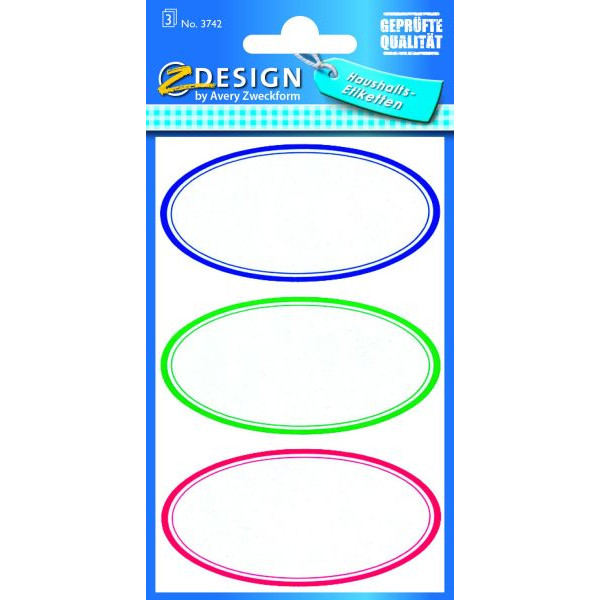 4004182037423 - Einmachetiketten 3742 71 x 37 mm oval Inh9 4004182037423 AVERY Zweckform