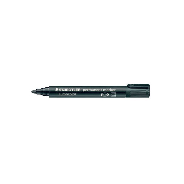4007817322888 - Permanentmarker 352 schwarz 2mm Rundspitze 4007817322888 Staedtler (Lumocolor) 10 Stück
