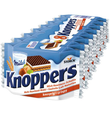 8er Knoppers Haselnuss-Schnitten