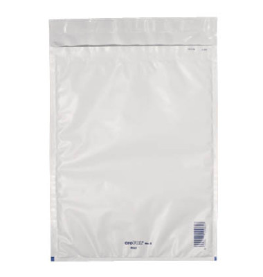 Luftpolstertaschen POLY No. 8, 2FVAF000308, innen 270x360mm, haftklebend, weiß