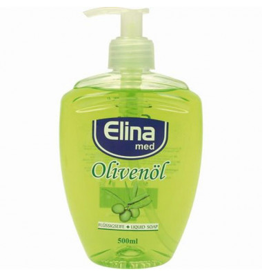 Flüssigseife 41966 Olive mit Spender Flüssigseife 41966 Olive mit Spender