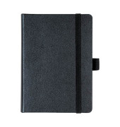 Notizbuch 105521705, KOMPAGNON, schwarz, A6, liniert, 80g, 96 Blatt / 192 Seiten, paginiert