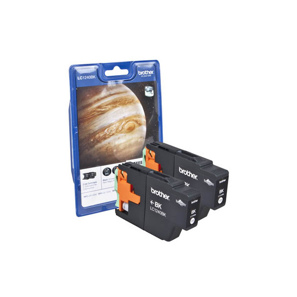 5014047562341 - Original LC-1240 Druckerpatronen Doppelpack schwarz 600 Seiten (LC1240BKBP2DR) 5014047562341 - Original LC-1240 Druckerpatronen Doppelpack schwarz 600 Seiten (LC1240BKBP2DR)