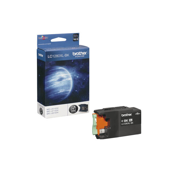 4977766694049 - LC1280XLBK Tintenpatrone LC-1280XLBK Schwarz (ca 2400 Seiten) LC1280XLBK 4977766694049