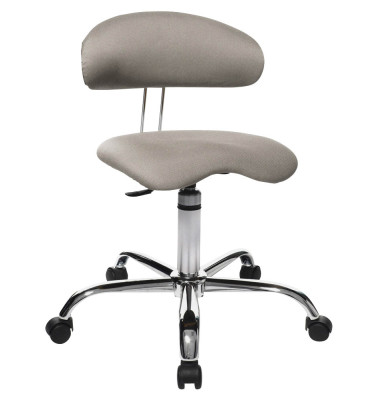 Hocker ST290W53 Sitness 40, beige, mit Rollen, höhenverstellbar, bis 110kg Hocker ST290W53 Sitness 40, beige, mit Rollen, höhenverstellbar, bis 110kg