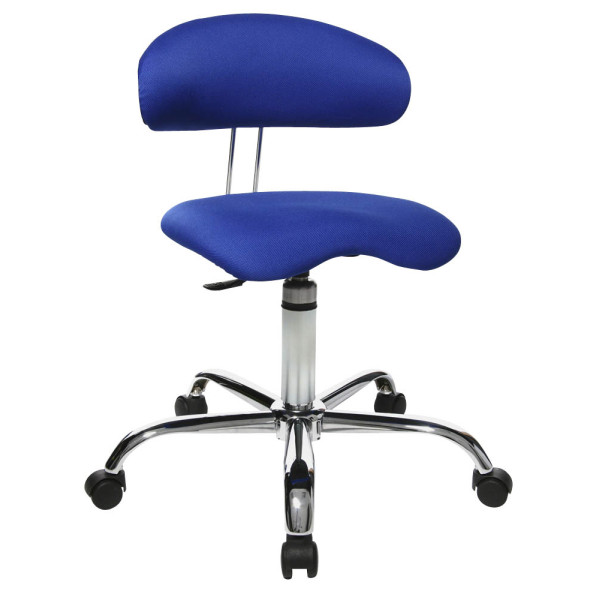 4014296112442 - Hocker ST290W56 Sitness 40 blau mit Rollen höhenverstellbar bis 110kg 4014296112442 Topstar 4014296112442 - Hocker ST290W56 Sitness 40 blau mit Rollen höhenverstellbar bis 110kg 4014296112442 Topstar