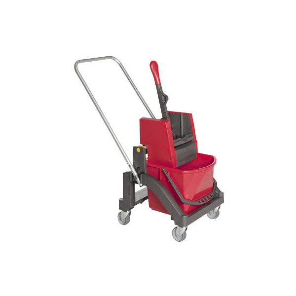 4006533004542 - Profi-Reinigungswagen mit 17-Liter-Eimer und Presse rot 4006533004542 Vermop 4006533004542 - Profi-Reinigungswagen mit 17-Liter-Eimer und Presse rot 4006533004542 Vermop