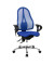 Bürodrehstuhl Sitness 15 mit Armlehnen blau