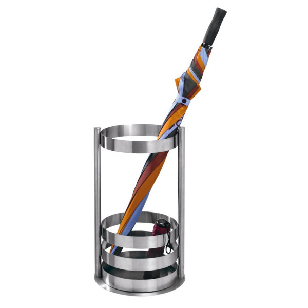 4044917418240 - Schirmständer auch für Taschenschirme geeignet Ø 270 x H 500 mm Edelstahl