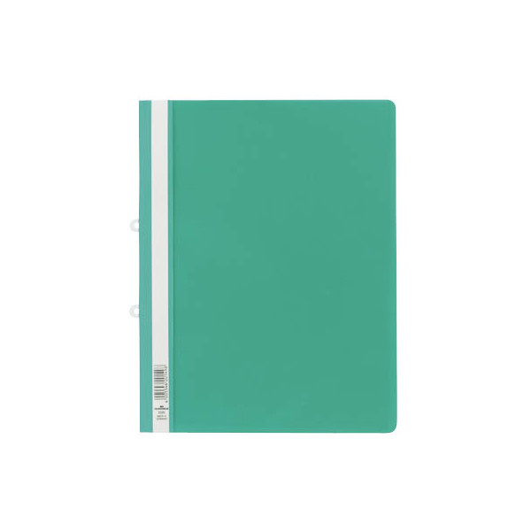 Durable Schnellhefter Serie 2580 258005, A4+, grün, Polyvinylchlorid (PVC), Vorderdeckel transparent 4005546267579 Durable 25 Stück