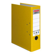 Ordner maX.file nature plus 10841534, A4 80mm breit Karton vollfarbig gelb