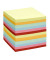 Zettelklotz 9910/E/0, 90x90mm, lose, farbig sortiert, Papier, 700 Blatt