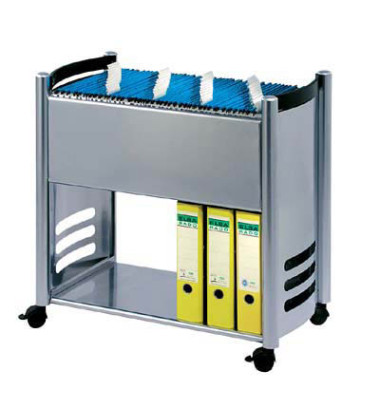 Bürowagen Typ 23 alusilber 66 x 37 x 74cm