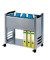 Bürowagen Typ 23 alusilber 66 x 37 x 74cm