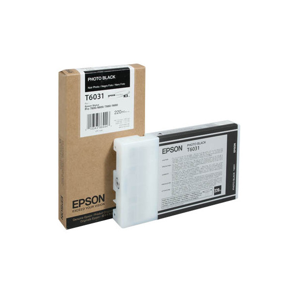 0010343864443 - Druckerpatrone T6031 C13T603100 (T6031) fotoschwarz 0010343864443 Epson