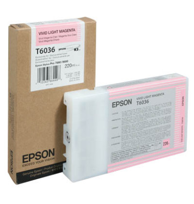 Druckerpatrone T6036 vivid light magenta 220,0ml